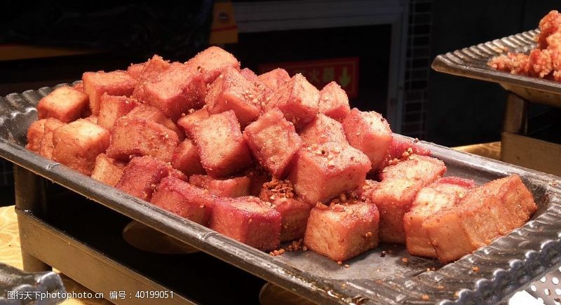 鱼豆腐自助餐肉类图片