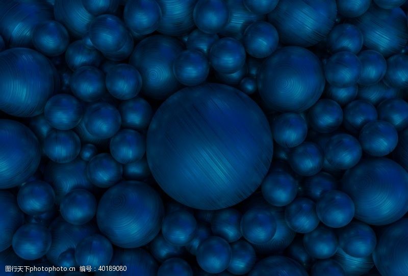 三维立体3D球球结构图片