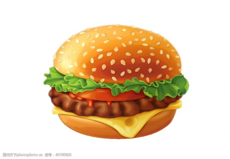 麦当劳汉堡图片