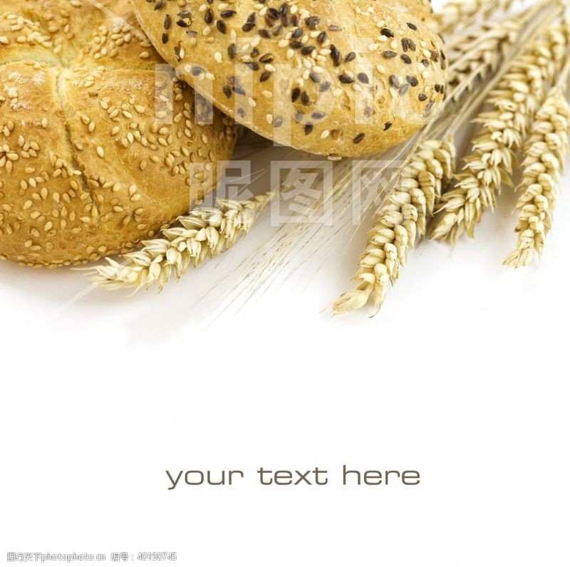 农业面包高清摄影美味丰富图片