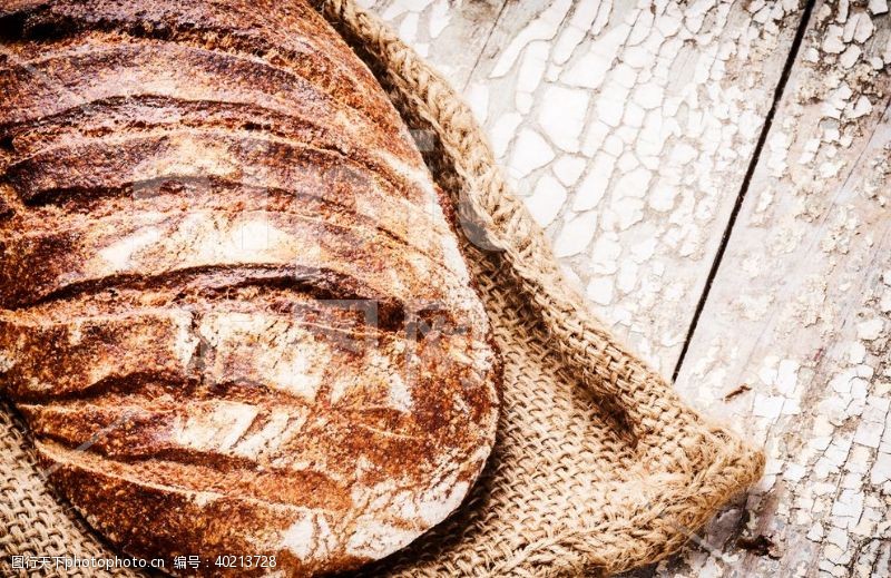 大面包面包高清摄影美味丰富图片