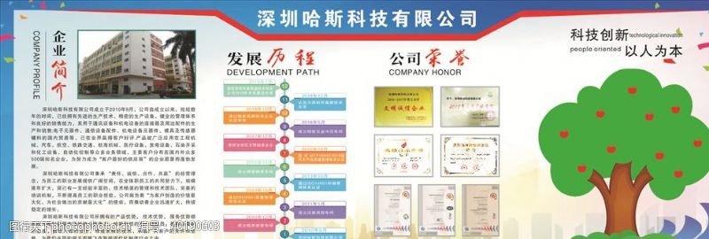 企业简介企业文化展板图片