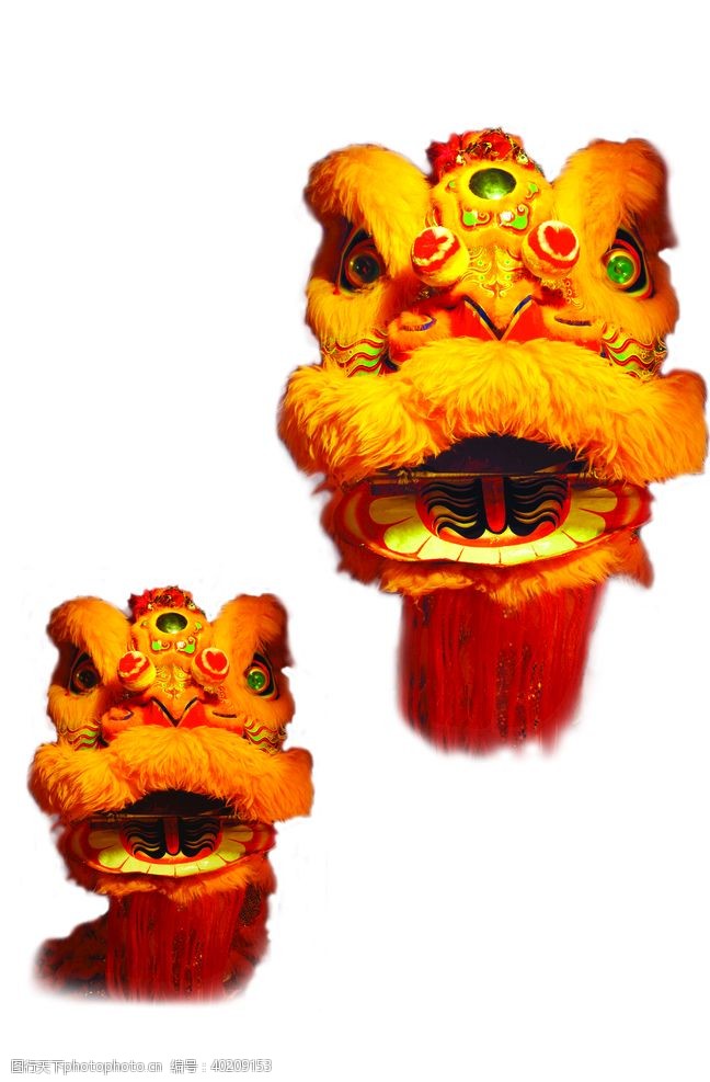 舞狮免扣舞狮素材传统舞狮中国元素图片
