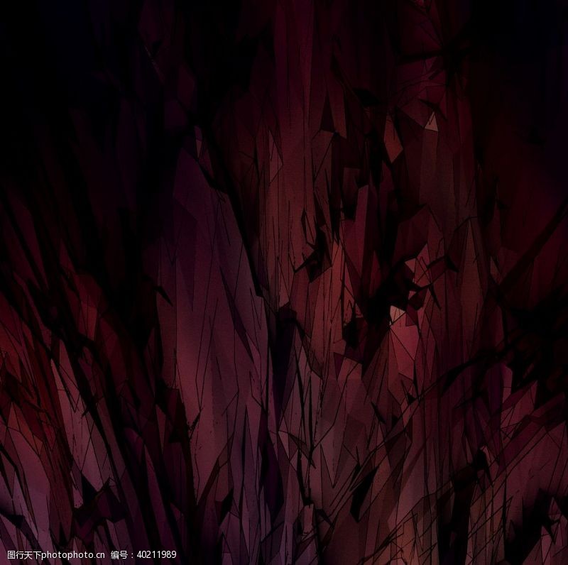 魔幻抽象洞穴背景图片