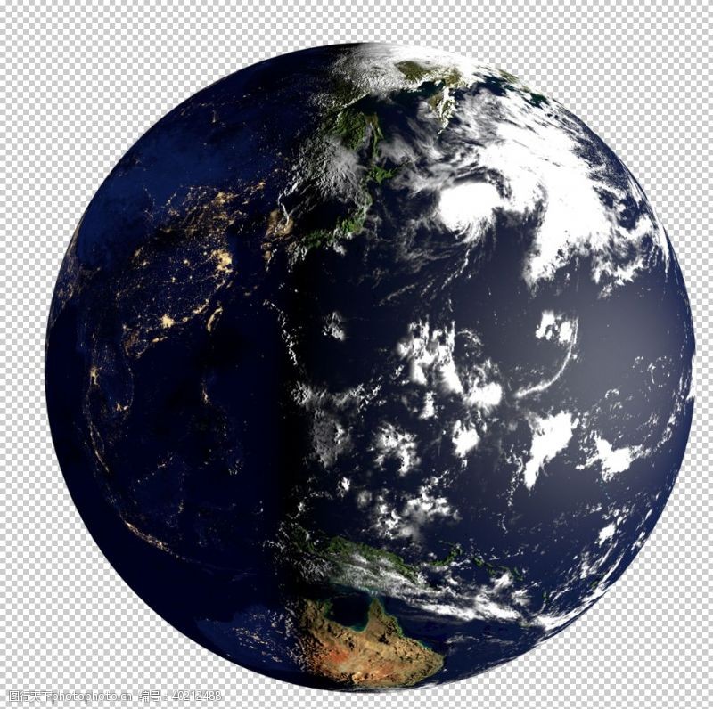 4k地球免抠图片