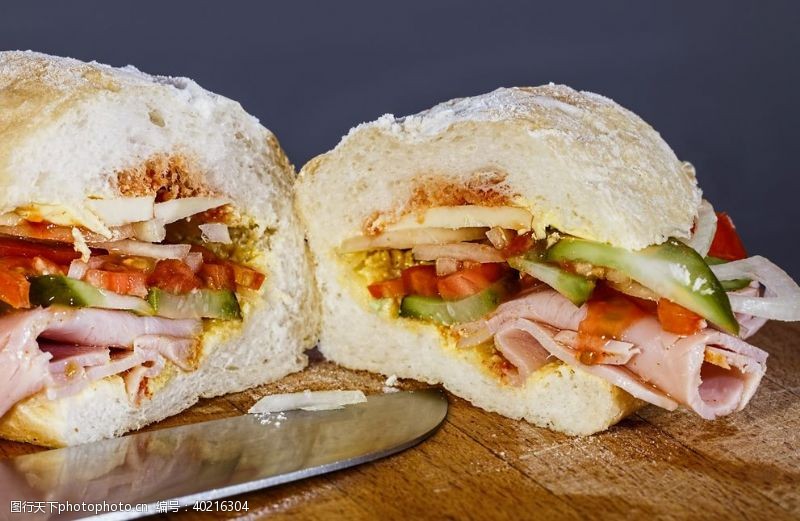 午餐三明治图片
