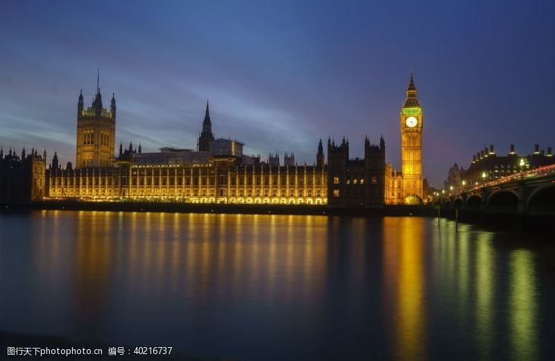 灯光英国伦敦图片