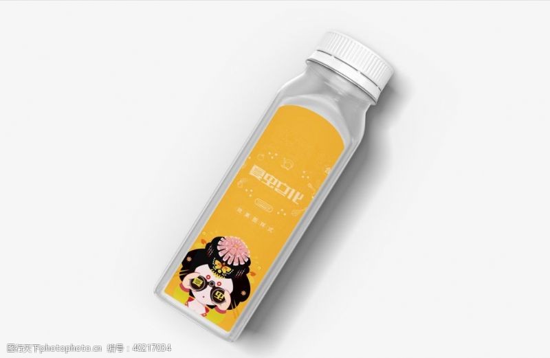 广告设计模板饮料罐头样机图片