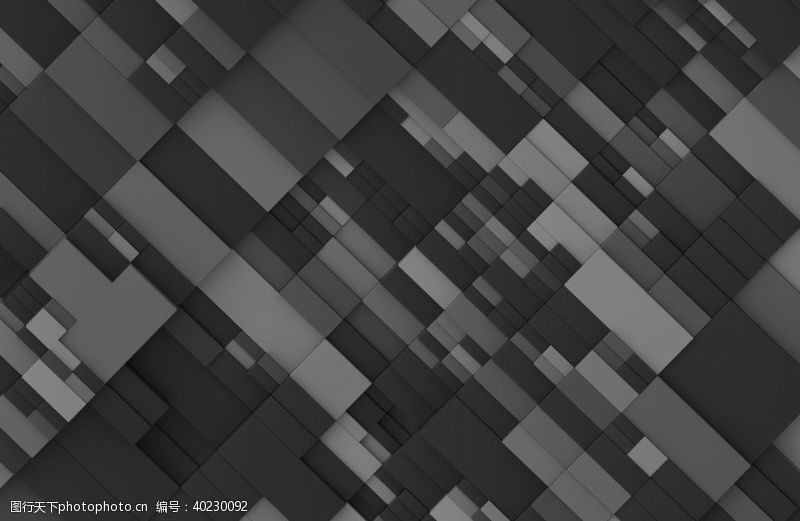 立方体3D抽象结构图片