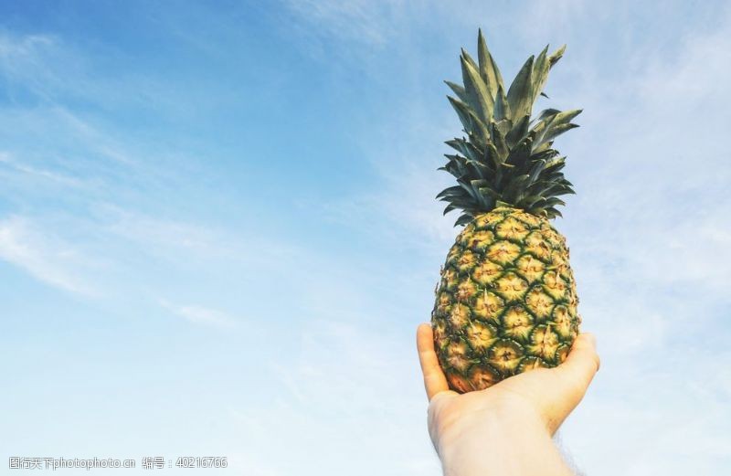 美发展架菠萝图片