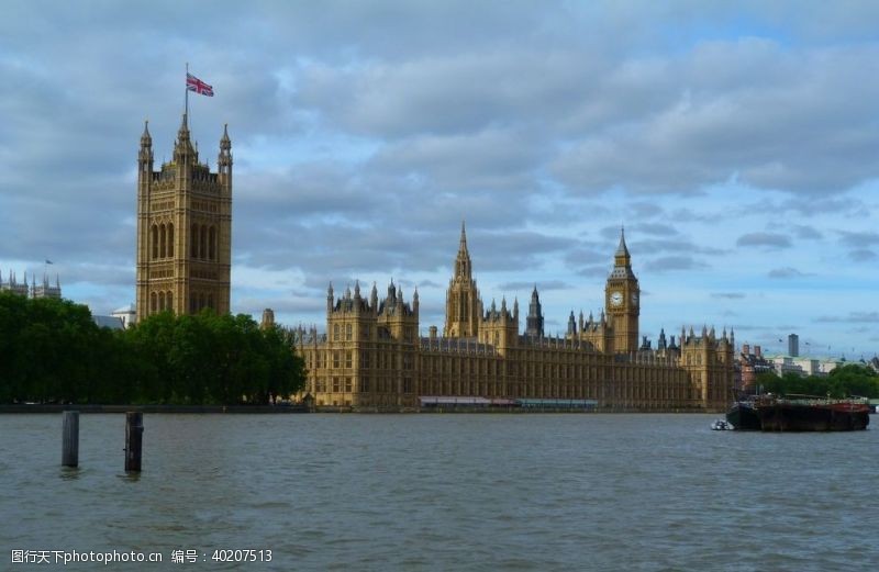 伦敦美景大本钟图片