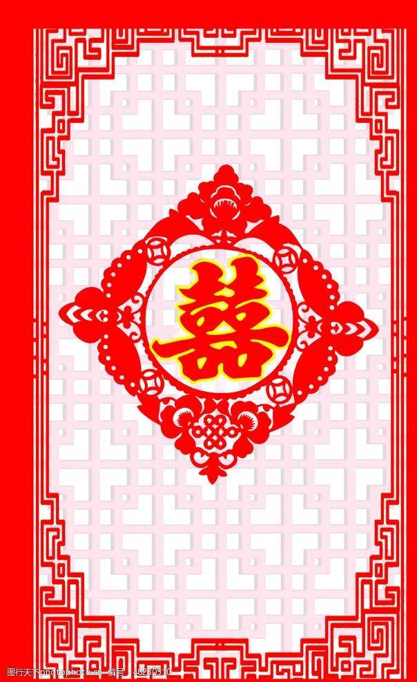 中国结结婚背景图片