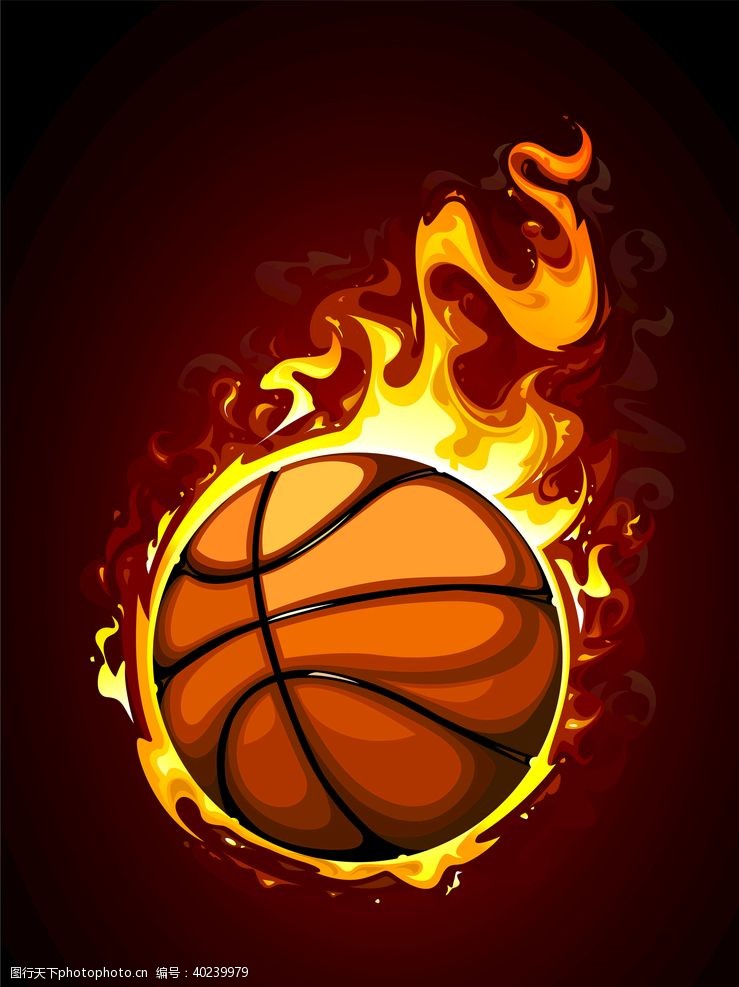 篮球训练营宣传单篮球体育运动图片
