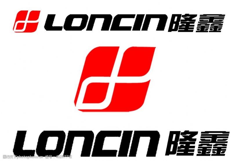 红色标志隆鑫logo图片