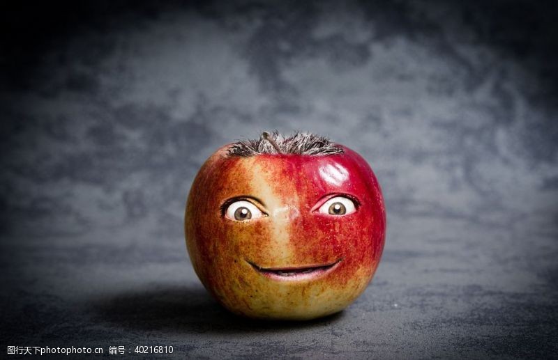 美发宣传单苹果图片