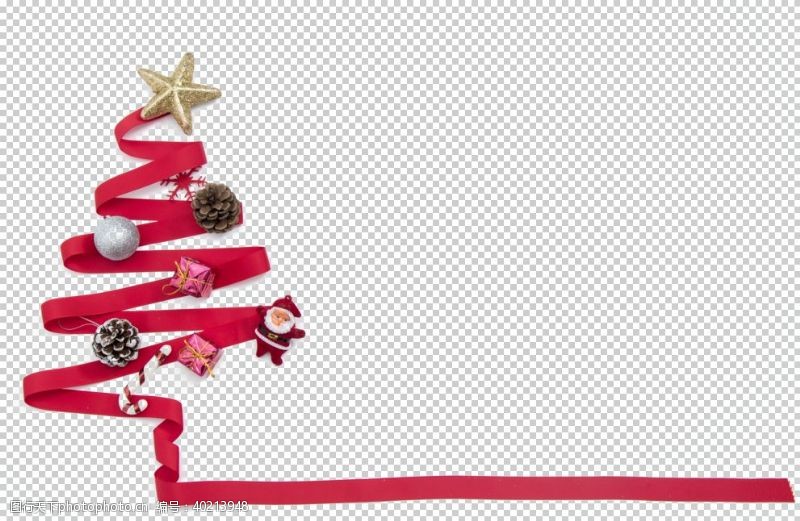 字体设计圣诞树素材图片