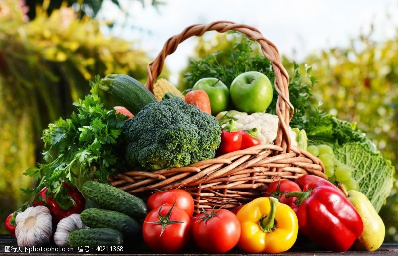 水果蔬菜蔬菜水果摄影图片