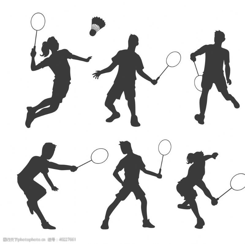 足球运动员羽毛球图片