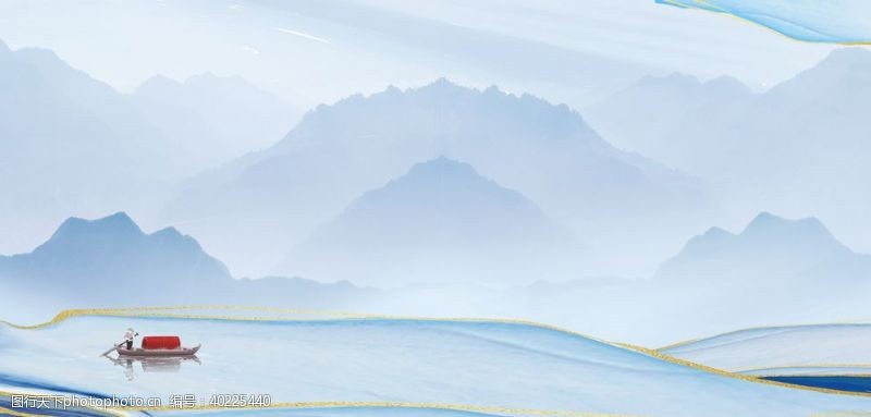 风景海底中国风图片