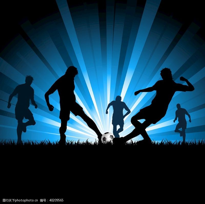 足球比赛足球体育运动图片