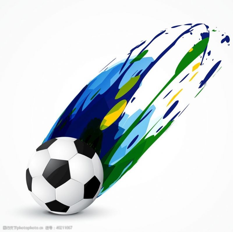 足球海报宣传足球体育运动图片