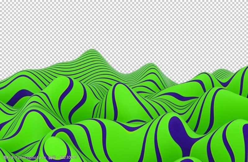 波浪图片3D抽象结构图片