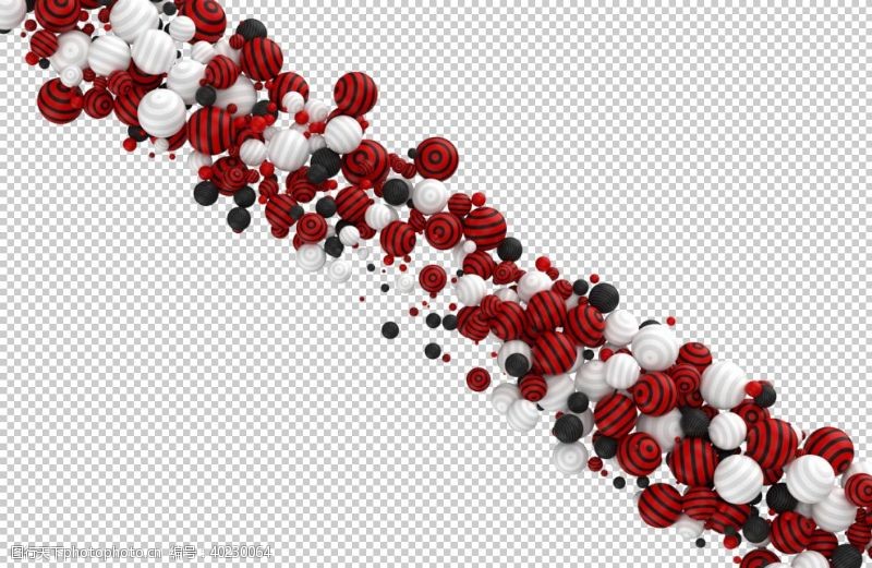 微粒体3D球球结构图片