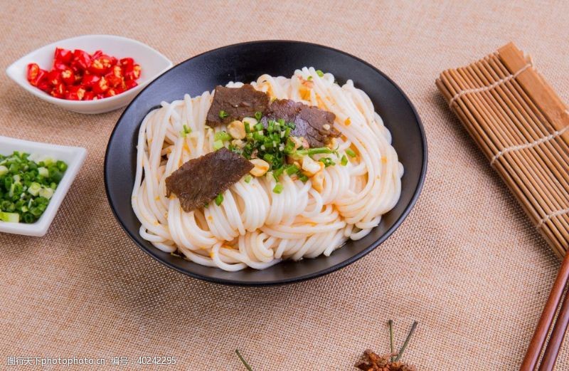 美食餐饮常德牛肉粉图片