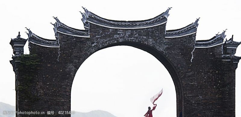 中国风旅游长袖善舞赖卫国摄图片