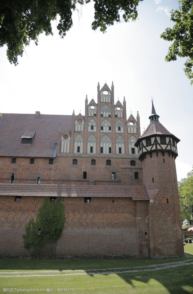欧洲城楼古堡图片