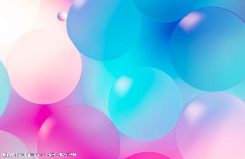 紫色花纹多彩球背景图片