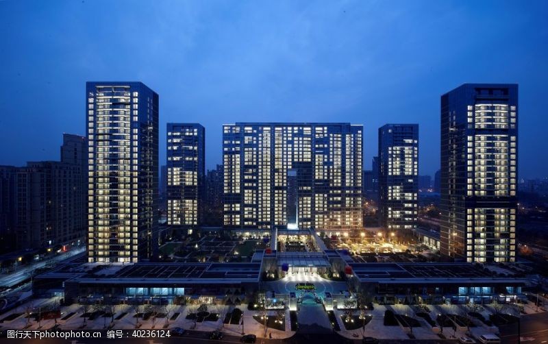 高层公寓杭州蓝色钱江图片