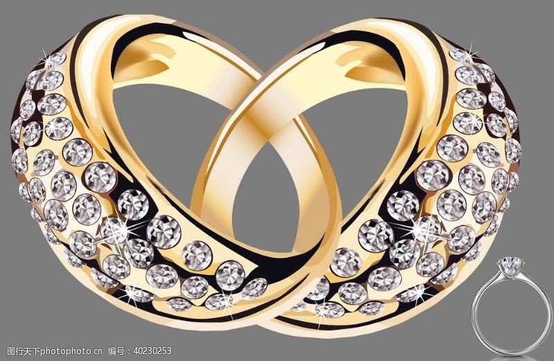 珍珠项链戒指戒指图片