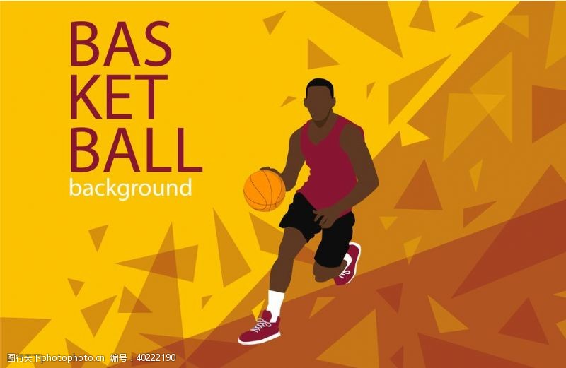 足球运动海报篮球体育运动图片