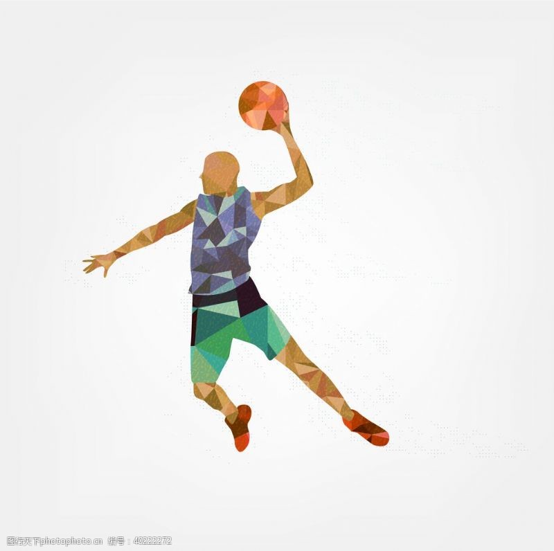 宣传单页篮球体育运动图片