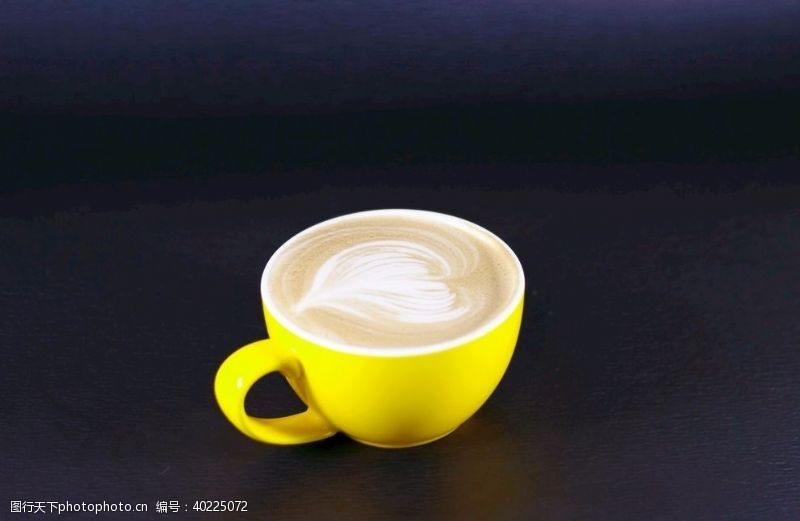 咖啡杯拿铁咖啡图片