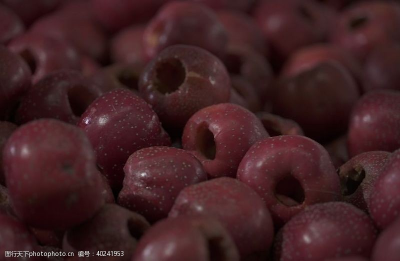 水果摄影山楂果图片