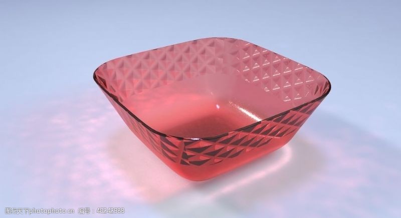 3d立体塑料水果盆模型图片