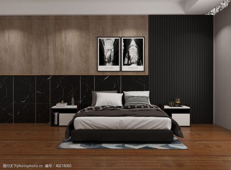 板式家居卧室图片