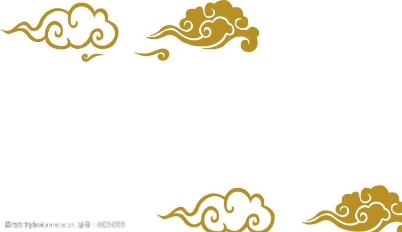 传统花纹祥云图片