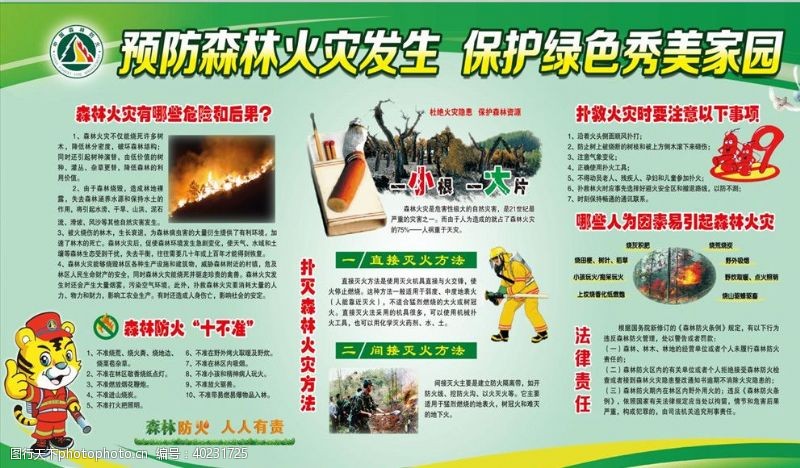 防火图片预防森林火灾发生保护绿色秀图片