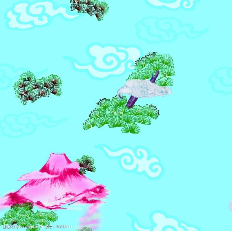艺术树云图片