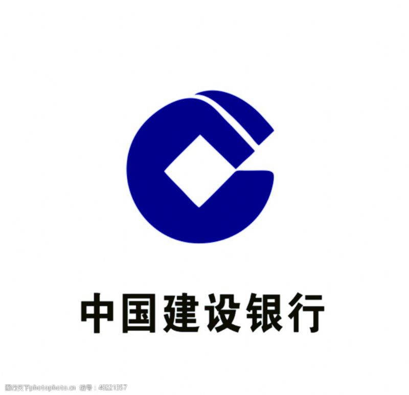 企业标识中国建设银行图片