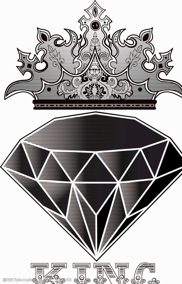 logo字母钻石图片