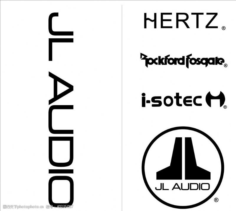 音响名片标志logo图片