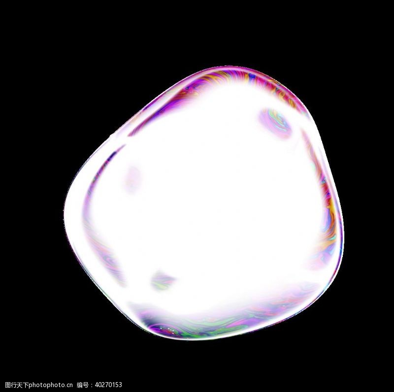 水滴设计彩色肥皂泡泡透明肥皂泡泡图片