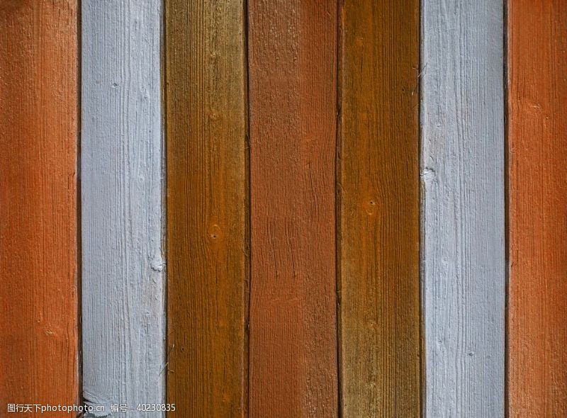 木板路彩色木板图片