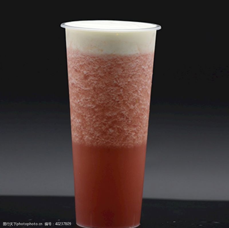 饮料酒水草莓奶盖图片