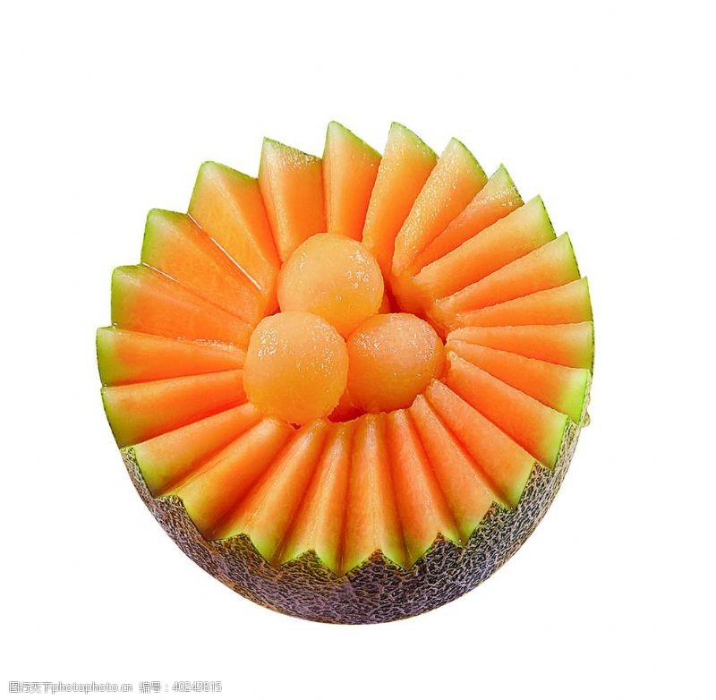 切水果哈密瓜图片