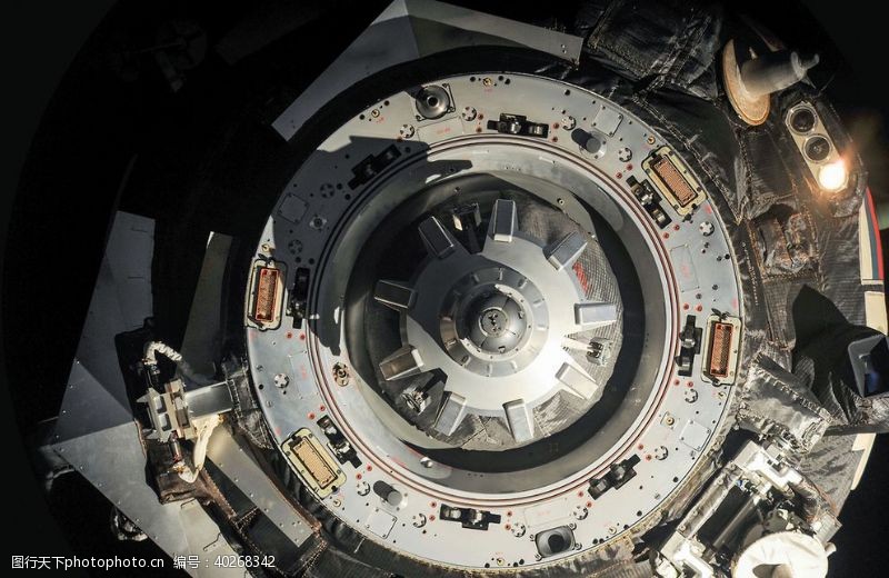 科幻星系航天器载人火箭航天科技图片